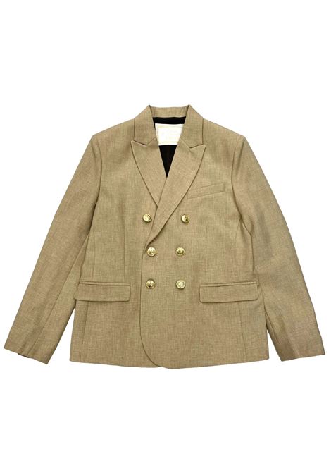 Giacca bambino sabbia DANIELE ALESSANDRINI | 1235J00102/SUSABBIA